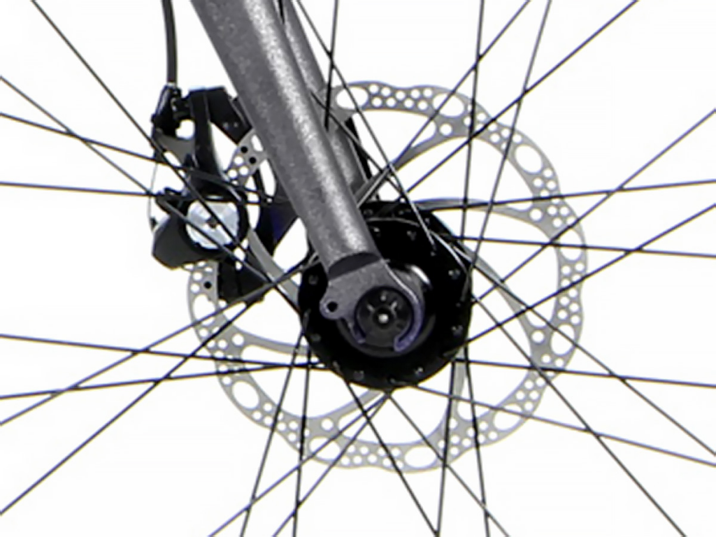  Side view of a gravel bike with drop handlebars and narrow gravel tires