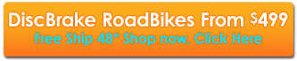Save Up to 60% Off New Disc Brake Road Bikes from $319 Plus Free Shipping 48 States