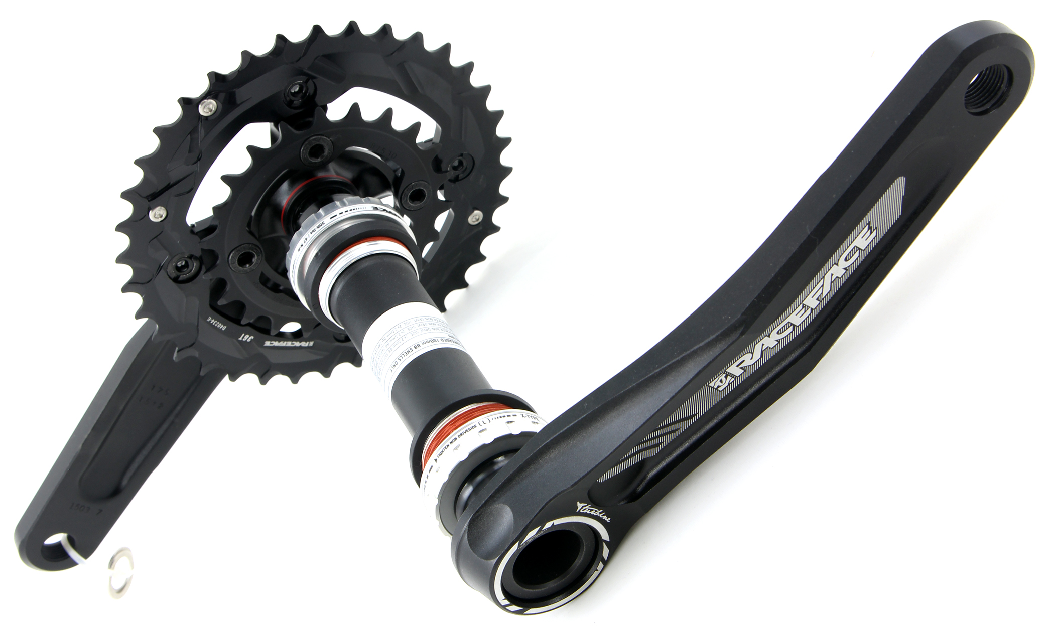 100mm bottom bracket crankset