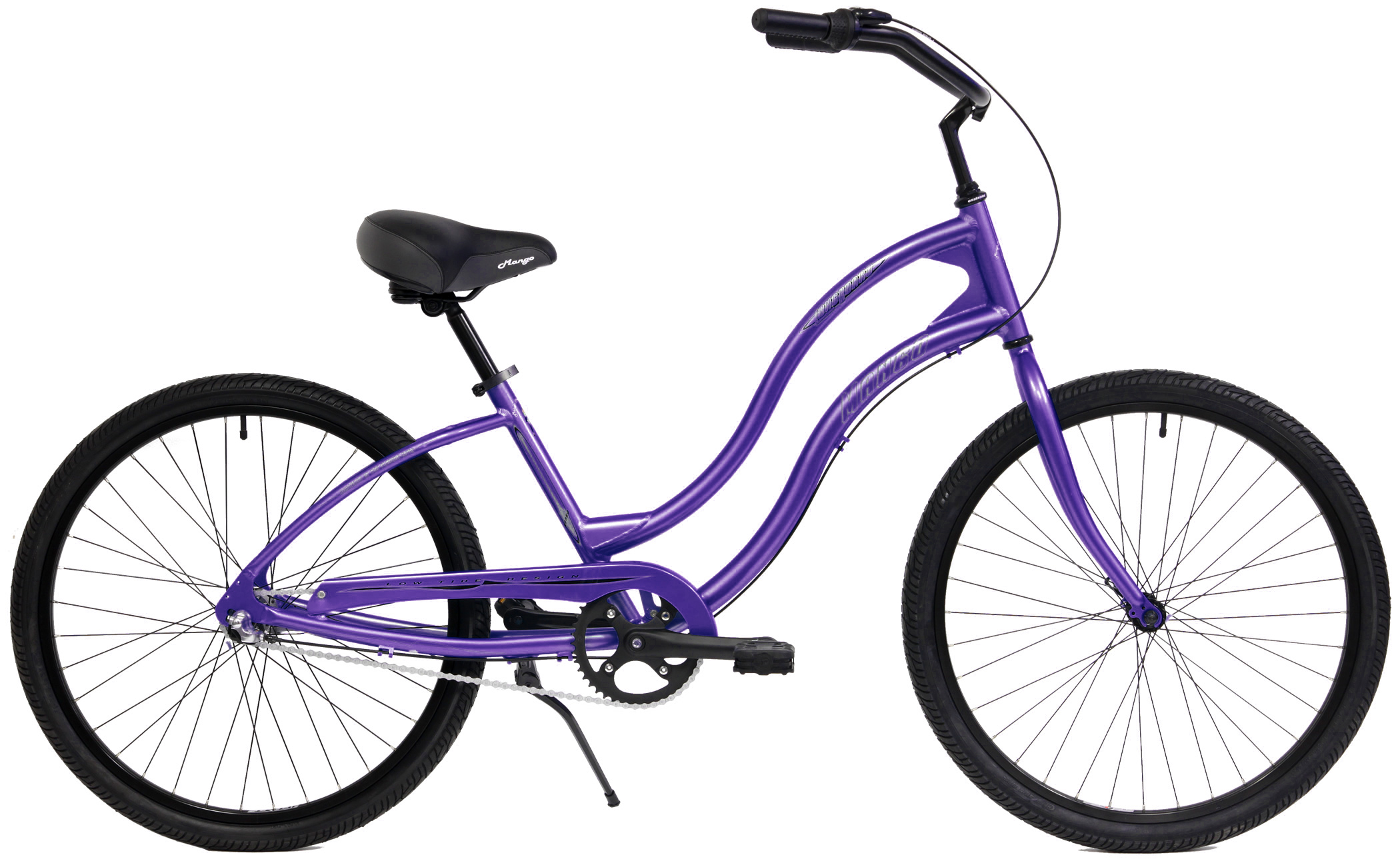mango longboard beach cruiser