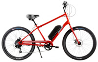 *ALL BIKES FREE SHIP 48  Aluminum Mango eKeys7 Electric 7 Speed Super Hybrid Town eBikes
Equipped with Powerful Disc Brakes, High Efficiency 350Watt BAFANG eBike Drive
Great for Commuting, Town, Neighborhood or Beach Riding
