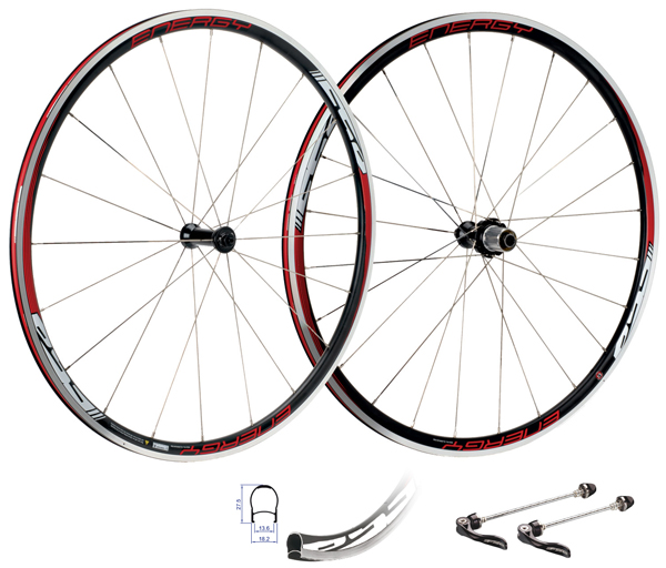 2014 FSA Full Speed Ahead Energy Aluminum Clincher Aero Wheelsets for Road Bikes