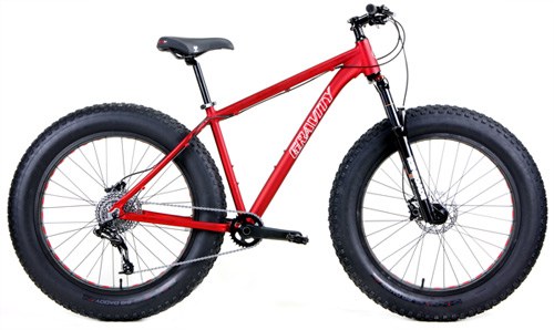 FREE SHIP 48 STATES ON ALL BICYCLES FREE SHIP* Gravity 2020 Bullseye MonsterFIVE-X FS SRAM 1X10 Fat Bikes Front Suspension, Shimano HYDRAULICS, FIVE INCH Tires Fit*