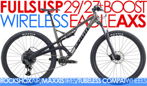 FULL Suspension 27.5PLUS Gravity NEW FSX 27.5 HD Boost Full Shimano 2X8, ThruAxle Lockout Forks / List $1799 Shimano HYDRAULIC DISC Brakes, INCREDIBLE SALE $699  Click Here Save UpTo 60% 