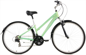 Ladies Mint Green Gravity Dutch Hybrid City bikes