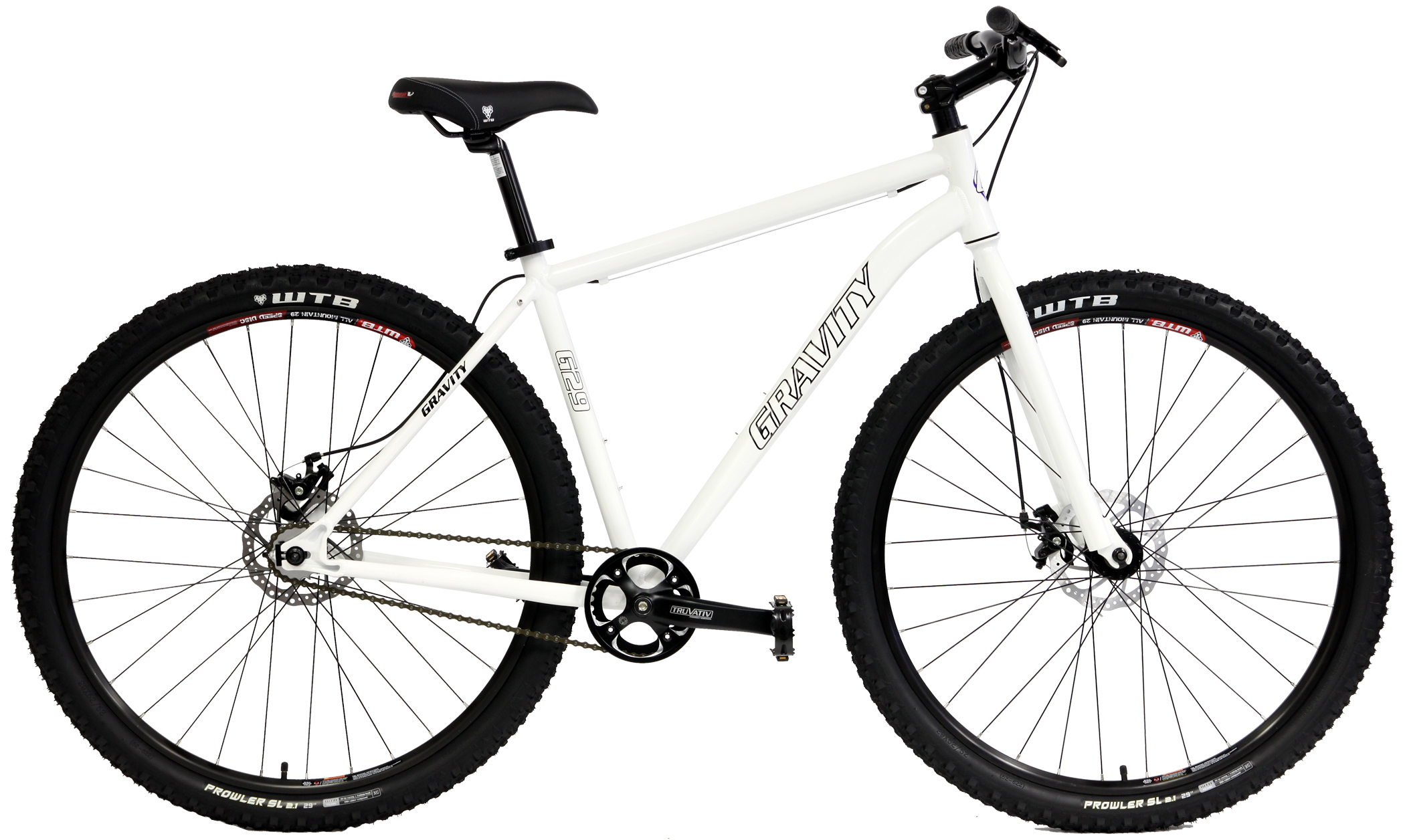 mountain bike white