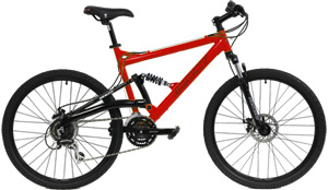 Mountain Bikes, MTB, Full Suspension Gravity FSX 1.0