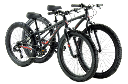 *ALL BIKES FREE SHIP 48, NO SALES TAX Collected 47 States  Bike Shop Quality Aluminum Fat Tire MTB Fat Bikes for Lil' Riders Available in THREE Wheel Sizes to Fit Most (20inch, 24inch or 26inch Wheels) Gravity Monster3 7SPD One Speed Fat Bikes with up to 3 inch Tires for Town, Neighborhood or Trail Riding