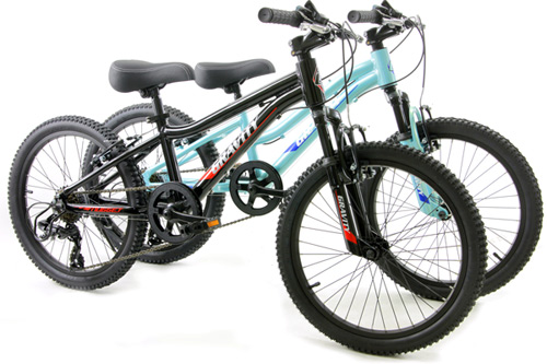  Bike Shop Quality Aluminum Shimano Drivetrain Mountain Bikes for Lil' Riders Gravity Nugget w Front Suspension for Town, Neighborhood or Trail