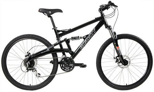 Black Mountain Bikes, MTB, Full Suspension Gravity FSX 1.0