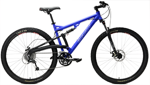 Gravity 29er Full Suspension mountain bikes