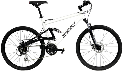 White Mountain Bikes, MTB, Full Suspension Gravity FSX 1.0
