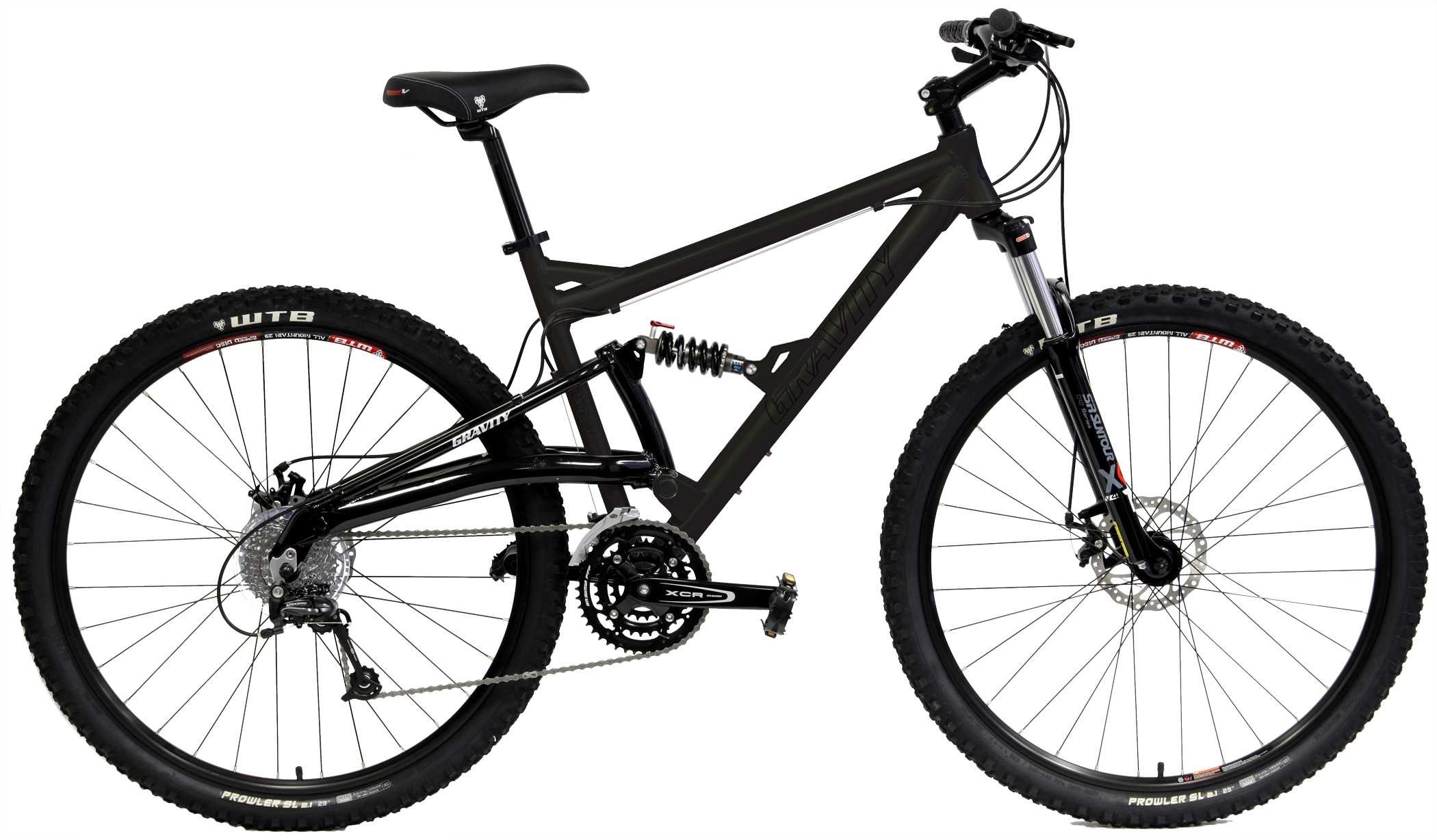 29 full suspension mountain bike