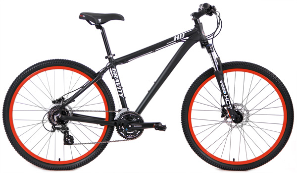 NEW Gravity HD ELITE  LOCKOUT LongTravel Forks + Custom Painted Double Wall Rims Shimano Hydraulic Disk Brake Mountain Bike in 27.5 or 29ers