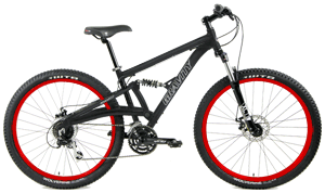 Gravity FSX 27.5 650b full suspension mountain bikes