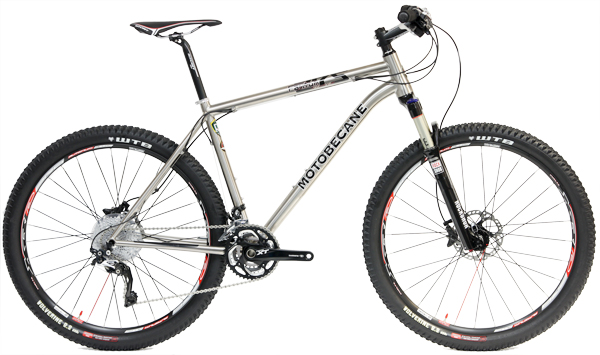 Mountain Bikes - MTB - 2009 Motobecane Fly 29 Titanium Shimano 3x10