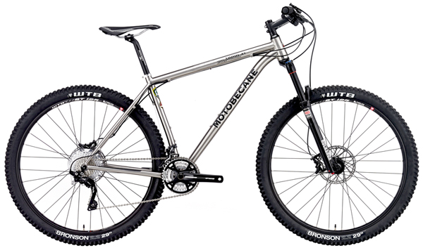 Mountain Bikes - MTB - 2009 Motobecane Fly 29 Titanium Shimano 3x10