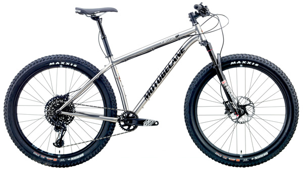 Motobecane NEW Fantom Boost Ti EAGLE LTD 27PLUS NEW Boost 27PLUS Titanium Bicycles, 27PLUS SRAM Eagle 1x12 Mountain Bikes