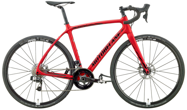 SRAM eTAP HYRD Hydraulic Disc Brake Road/Gravel Carbon Bikes on Sale Full Carbon, Super Road/Gravel, Hydraulic Disc Brakes Bikes Motobecane Immortal Disc TEAM INFERNO