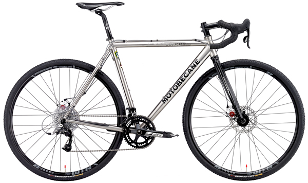 Save Up to 60% Off Ultegra Titanium Cross Cyclocross Road Bikes - Motobecane Fantom Cross PRO Titanium