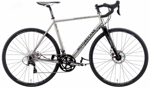 2016 Ultegra Disc Brake Titanium Road/Gravel Bikes on Sale Super Road/Gravel, Avid BB7R Disc Brakes, Titanium +Carbon Forks Motobecane Century ELITE Ti Disc