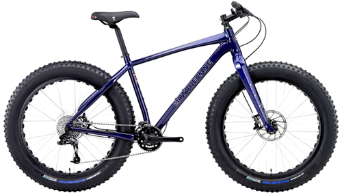 Motobecane 2015 NightTrain Bullet RockShox Bluto Fork Fat Bikes, Mountain Bikes