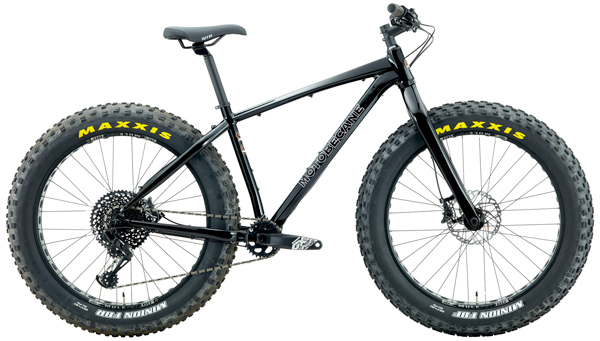 Motobecane 2019 NightTrain EAGLE, SL CARBON Equipped Incredible Hydroformed ALU Fat Bikes, SRAM GX 1X12Spd Fat Tire Mountain Bikes with Tapered HeadTubes, Thru-Axles