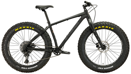 Motobecane 2019 Sturgis NX MuleFut Tubeless Compatible Wheel Equipped Fat Bikes, SRAM NX EAGLE 1X12Spd Fat Tired Mountain Bikes with Tapered HeadTubes, Thru-Axles