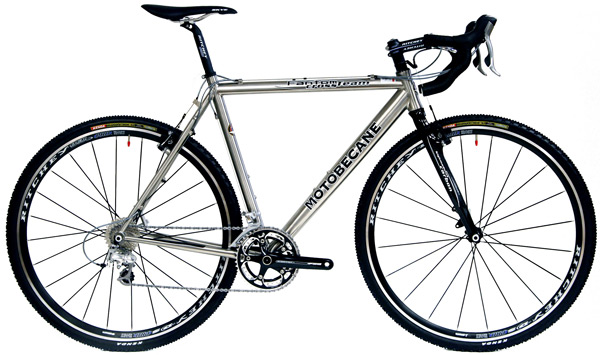 Road Bikes - Motobecane Fantom Cross Team Titanium