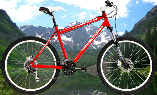 2014 Motobecane 650HT Mountain Bikes +Powerful Hydraulic Disc Brakes