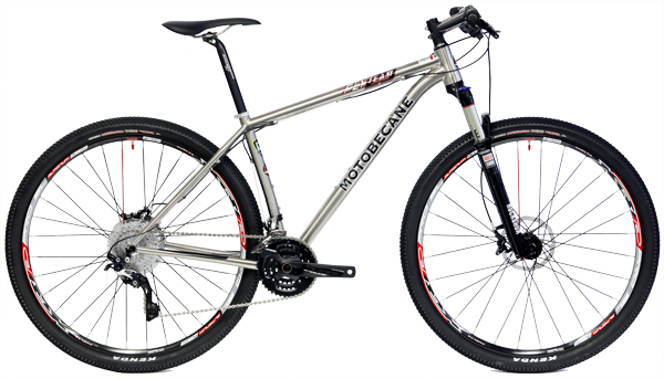 Mountain Bikes - MTB - 2009 Motobecane Fly 29 Titanium Shimano 3x10