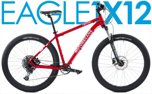 27+ Fantom Boost ELITE SX 1X12 ROCKSHOX RECON SOLOAIR Forks, Light/Strong AL, FULL SRAM EAGLE 1X12, Shimano Hydraulic Disc Brakes Compare $2999 | SALE $1099 Save Up To 60% 27.5x2.8 PLUS Tires, WTB Tubeless Compatible Rims