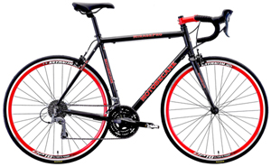 Shimano Claris Triple Road Bikes Custom Aero Wheels, Carbon Forks
