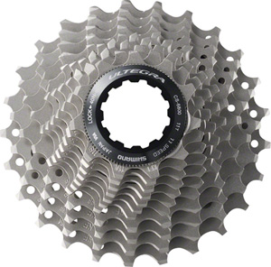 Small View Shimano Ultegra CS-6800 11-Speed Cassette 11-28 Manufacturer: Shimano Mfr Part #: ICS680011128 / UPC: 689228106703 Model: Shimano Ultegra CS-6800, Size: 11-28 Type: Shimano/SRAM 11 Speed, Style: Shimano/SRAM Spline  NOTE: OE Packed, HG-EV 11-speed cassette sprocket, Rider tuned wider gearing options, Includes lock ring Made in Japan, For Road bicycles