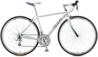 2011 Terry Symmetry Drop Womens Road Bikes Terry Butterfly Saddle, AL Frame, Comfy Carbon Fiber Fork