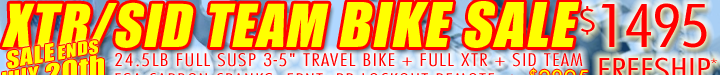 SAVE 40-60% OFF LIST PRICES ON NEW BIKES WITH FULL WARRANTY AT BIKESDIRECT.COM