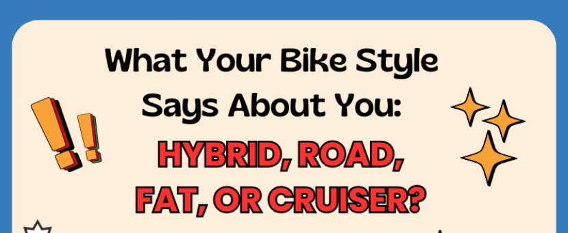 What Your Bike Style Says About You: Hybrid, Road, Fat, or Cruiser?
