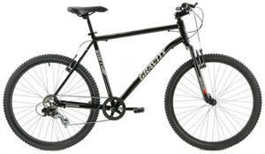 Gravity Basecamp V7 mountain bike equipped with Shimano drivetrain
