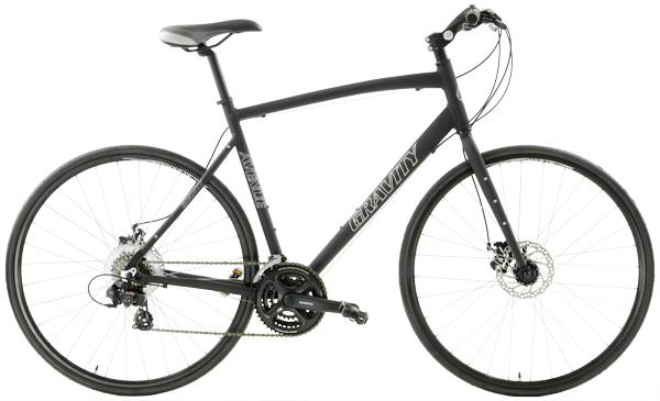 Gravity Avenue FXD disc brake flat bar bike for urban and training rides