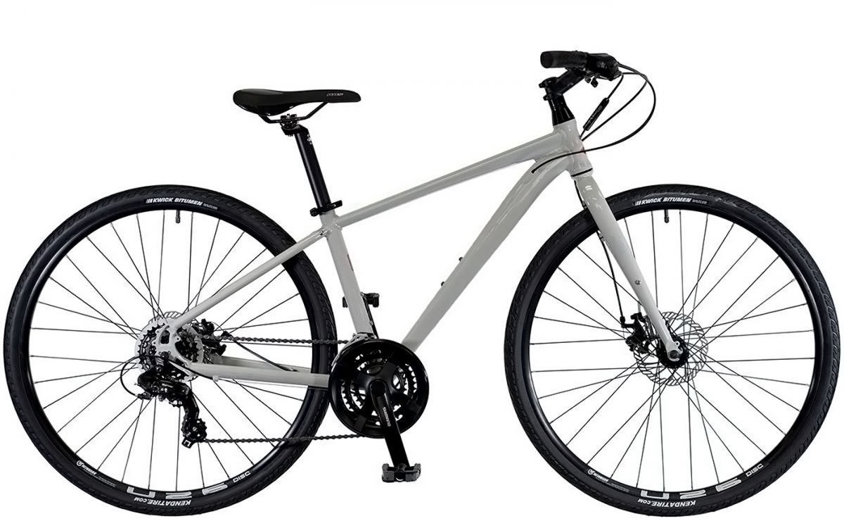 WFB Urban Elite gravel bike with flat handlebars and disc brakes