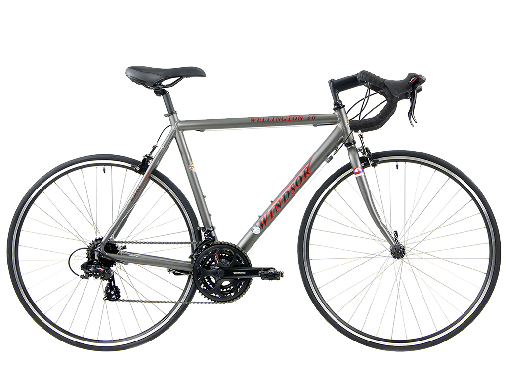 A grey bike