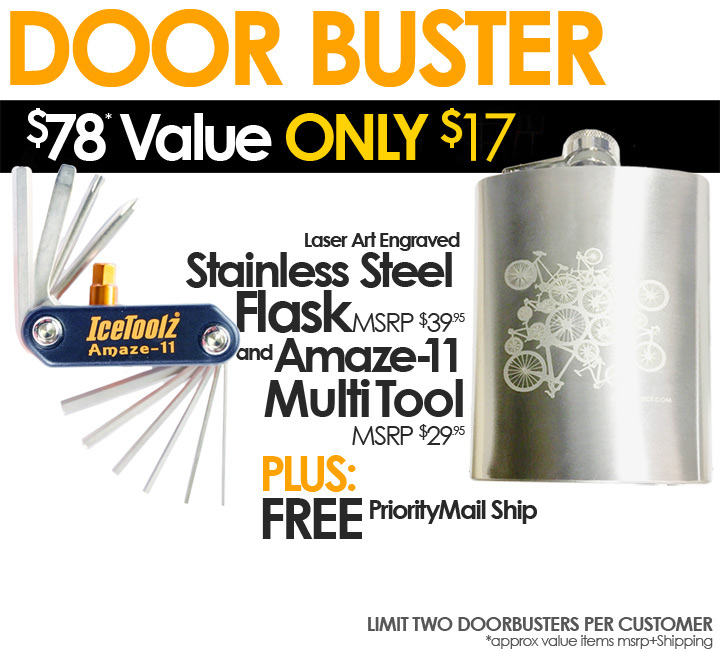 NOTE: Limit 2 DoorBuster Deals Per Customer AMAZE11 Multitool DoorBuster Mountain Bike