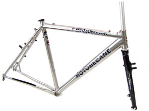 Titanium Cyclocross Frames Carbon forks disc brake compatible Motobecane Cross Bikes