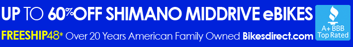 Refresh Page NOW to See Updated Deals and DoorBusters  Welcome to Bikesdirect.com: Rated A+ By the Better Business Bureau  Over 20 Years, Largest American Family Owned Online Bike Retailer Wide Range from Pro to Entry Level. Bike Shop Quality Up to 73% Off +FREEShip48*