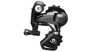 HOT CyberHoliday SALE Shimano 105 Rear Derailleurs Advanced 11 Speed 5800 Series, Long Cage Black Lightweight Aluminum
