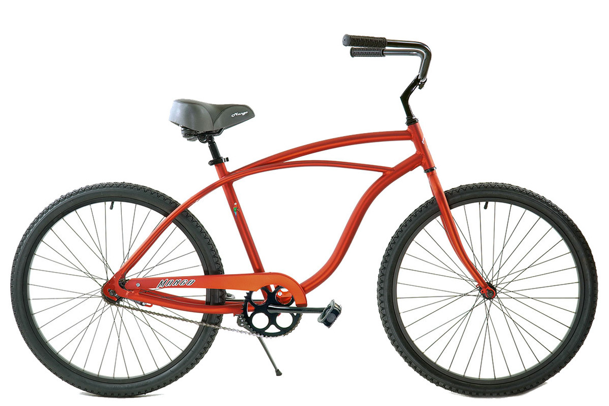 Ladies EggBlue (Gloss) Mango SandPiper, Light/Strong Aluminum, Cruiser Bikes
Mens  Town/City/Beach Bikes with Coaster Rear Brake 