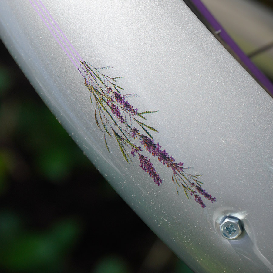 Custom Aluminum Cruiser Bikes, Mango Longboard Custom with Custom Design Fenders and Shimano Nexus Internal Shifting Systems