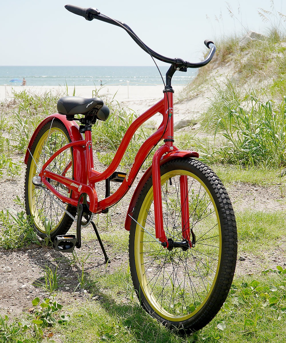   Shimano IGH Nexus 3 Speed, Aluminum Custom Cruiser Bikes, Mango Longboard Custom 