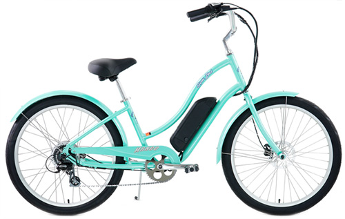 *ALL BIKES FREE SHIP 48  Aluminum Mango SuperBird 8 Speed eBike Cruiser eBikes Equipped with Powerful Disc Brakes, High Efficiency 250Watt eBike DriveTrain  Great for Commuting, Town, Neighborhood or Beach Riding