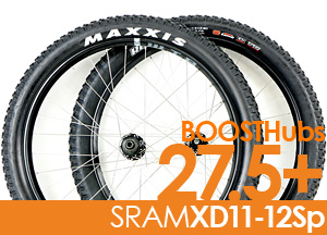 HOT Wheel Deals BOOST 27PLUS Wheels Get FREE $200* Maxxis Tires SRAM 11-12S/ ThruAxle Tubeless Compatible